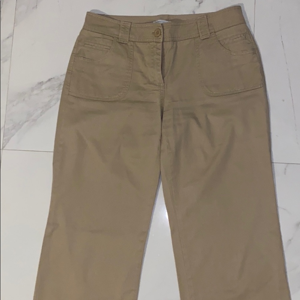 New York and Company Khaki Boot Cut Pants